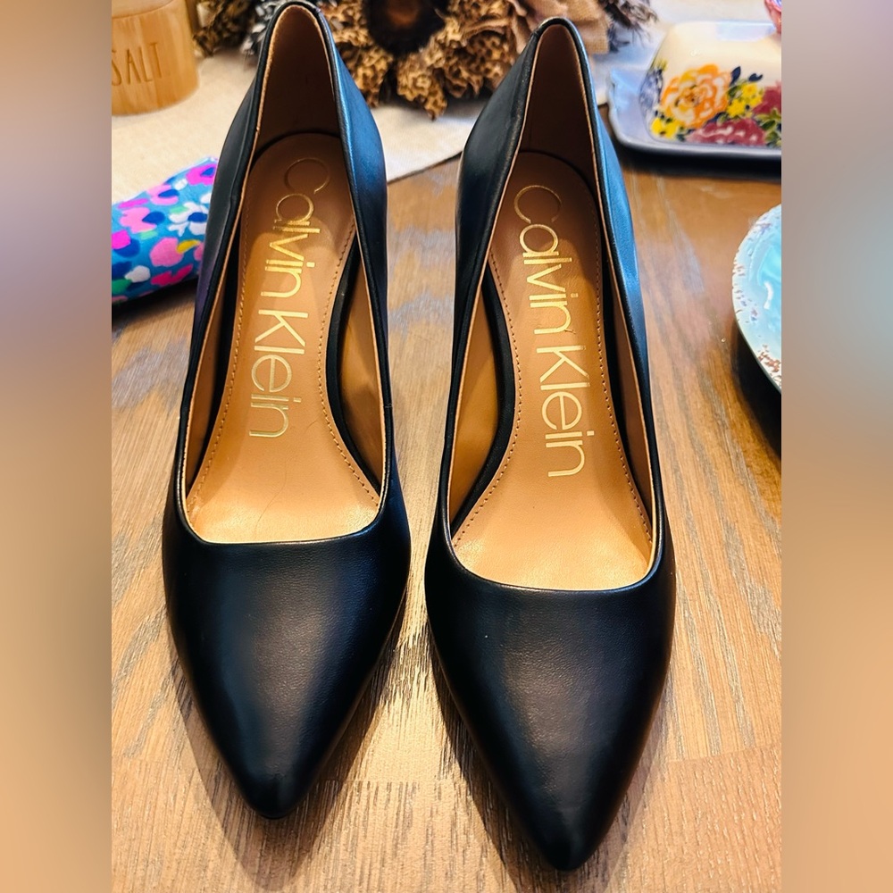 Calvin Klein Classic Black Heels